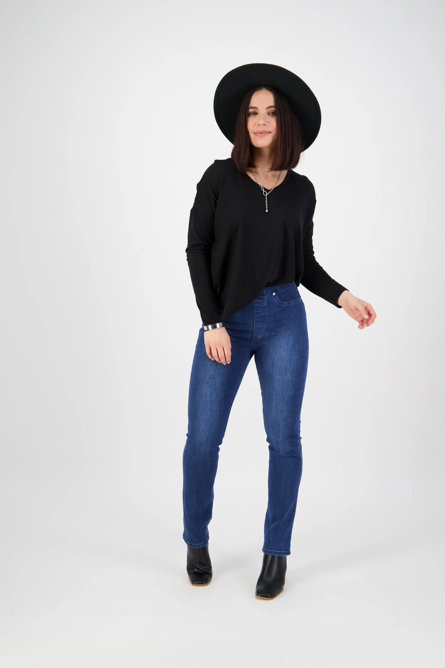 Vassalli Bay Pull On Jeans