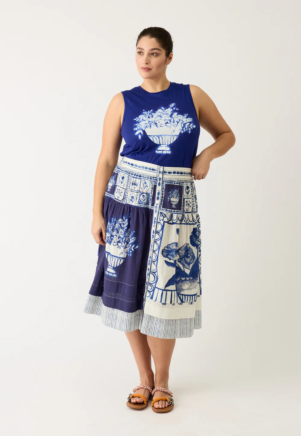 Nancybird Coco Pintuck Skirt