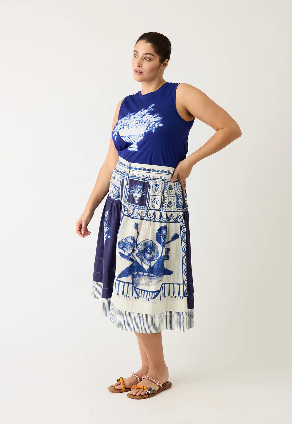 Nancybird Coco Pintuck Skirt
