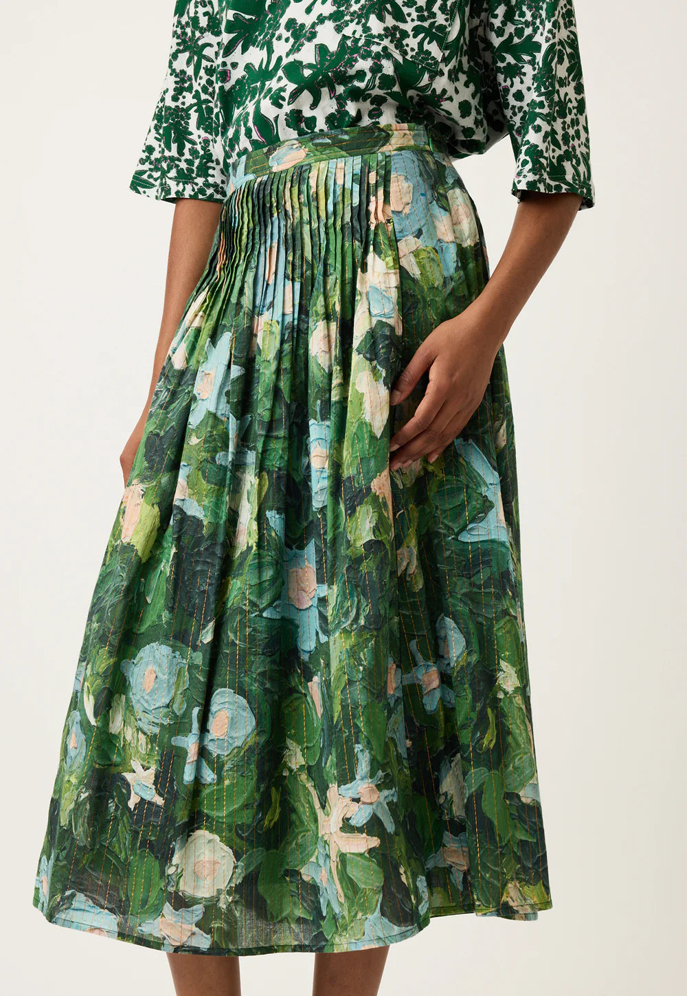 Nancybird Alma Yoke Skirt