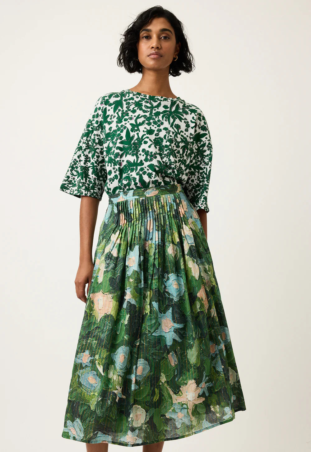 Nancybird Alma Yoke Skirt