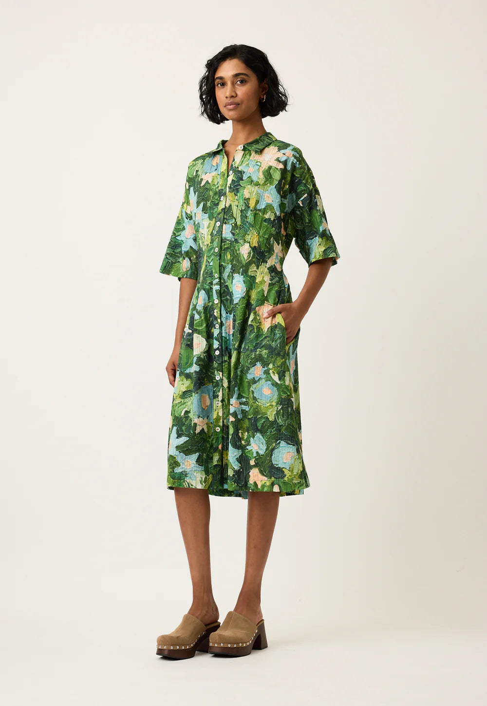 Nancybird Paloma Short Sleeve Dress