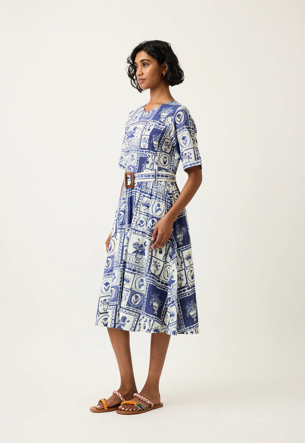 Nancybird Mona Short Sleeve Dress