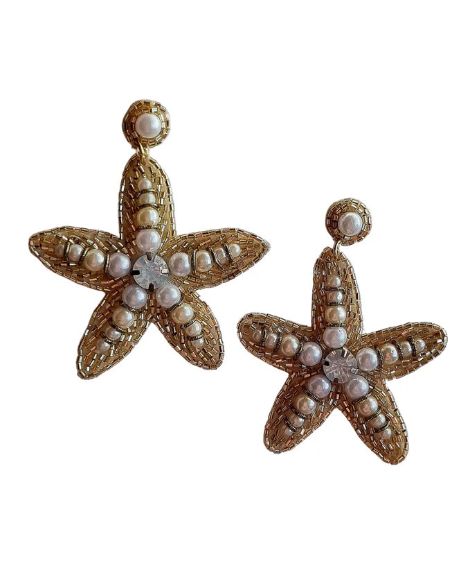 Zoda beaded earrings