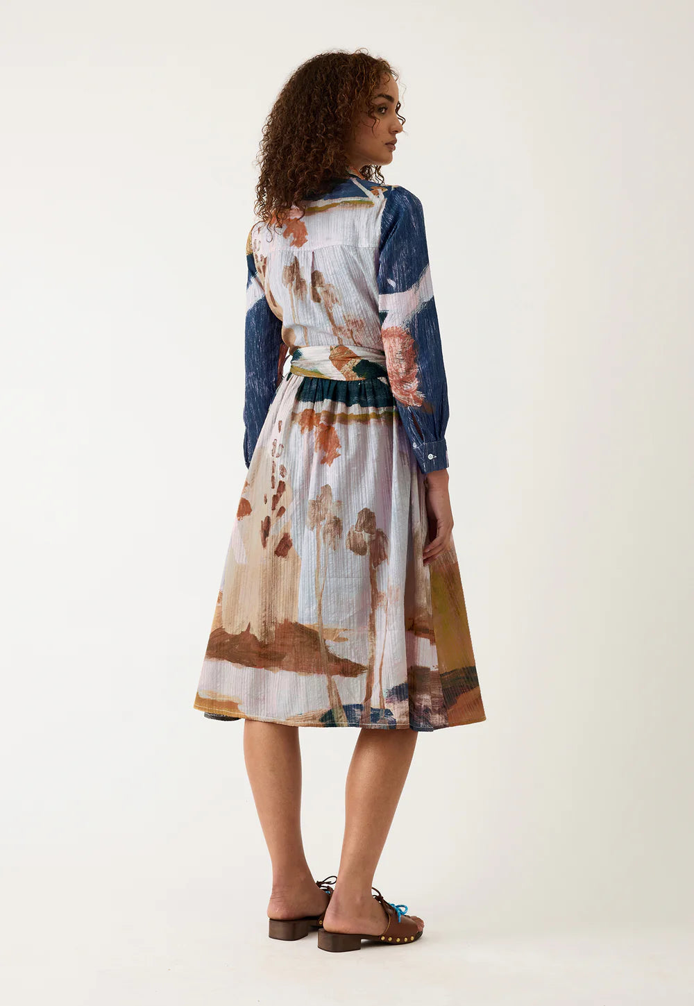 Nancybird Delphi Dress - Night Herrons