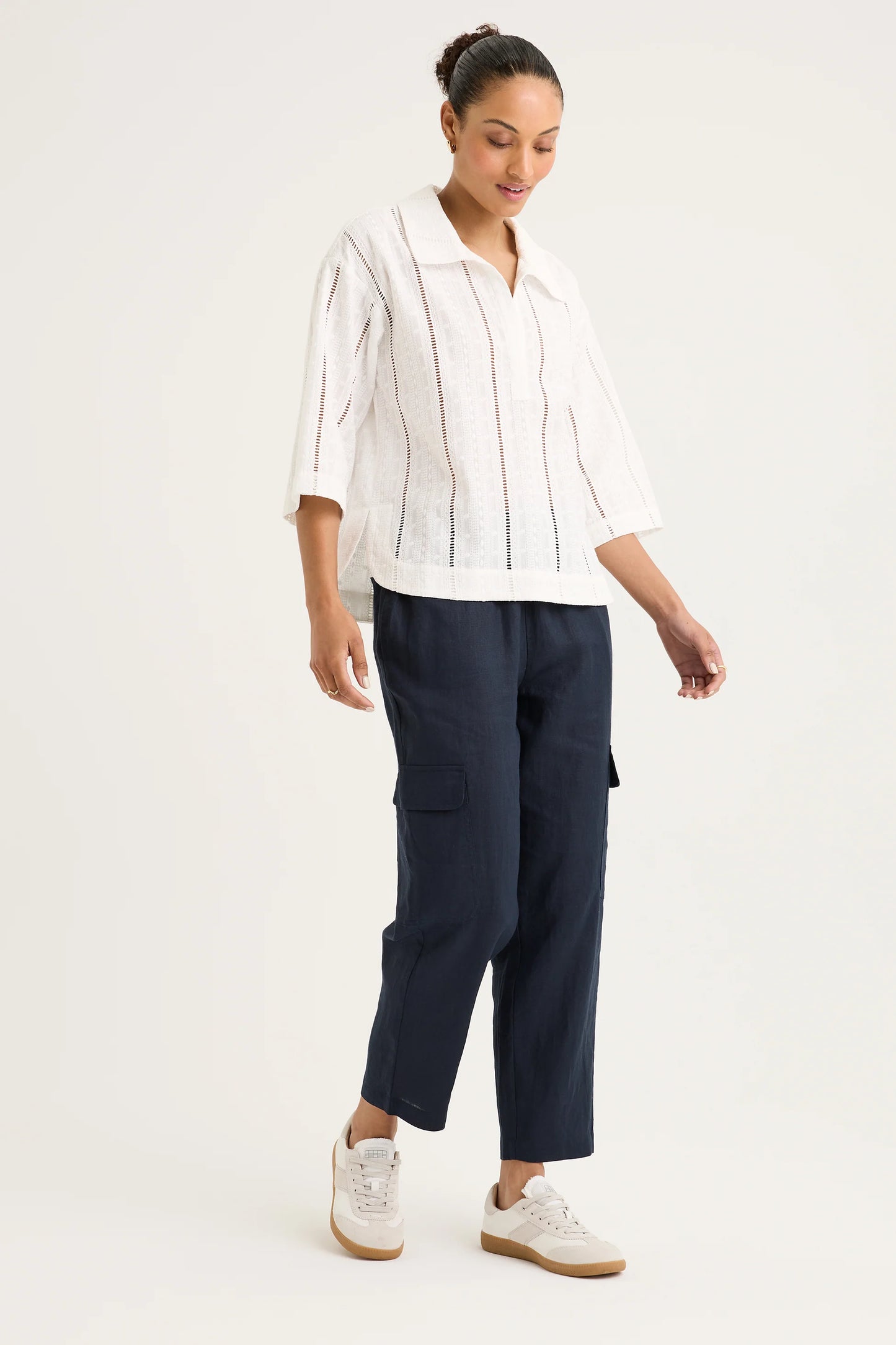 Yarra Trail Decite Shirt - White