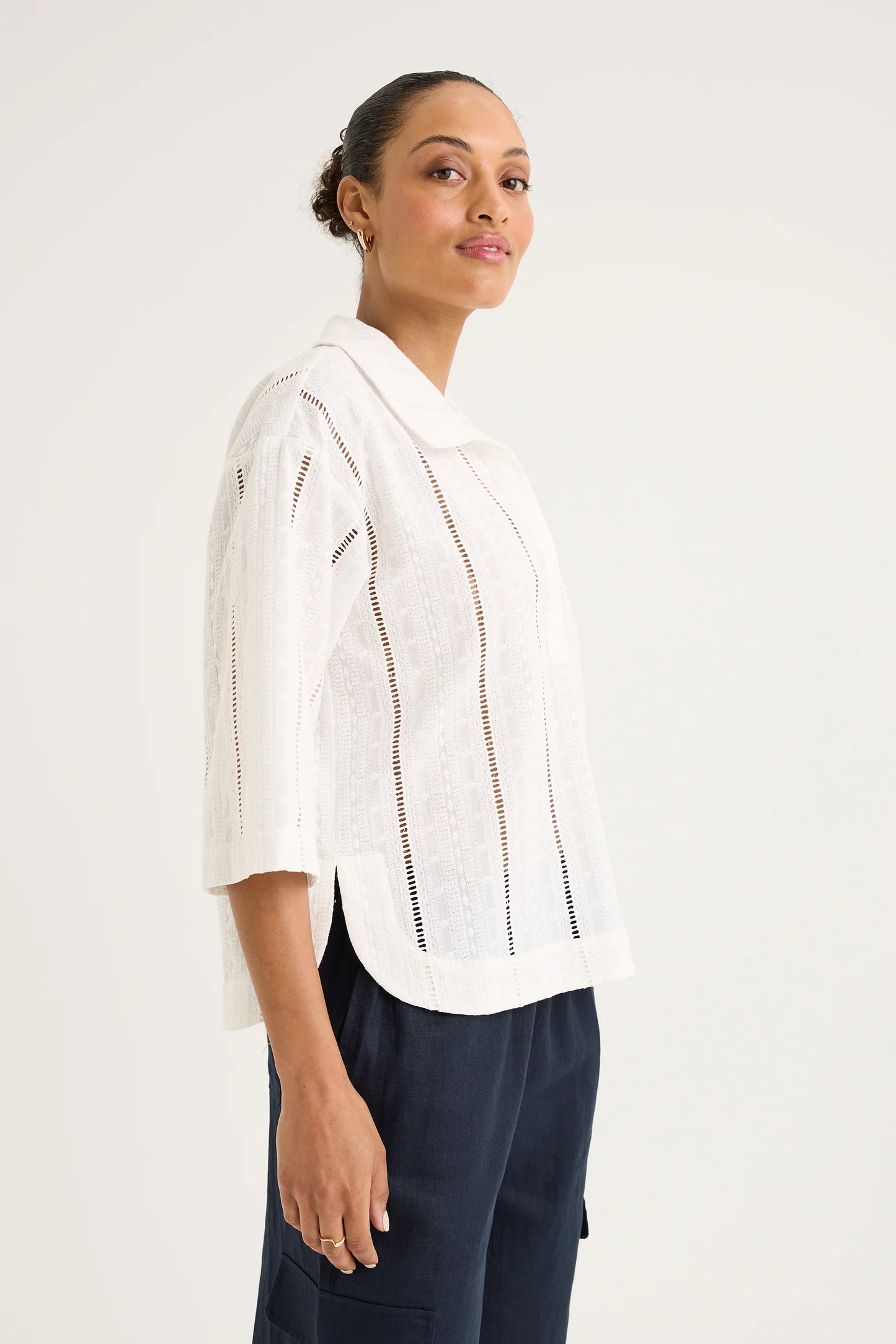 Yarra Trail Decite Shirt - White