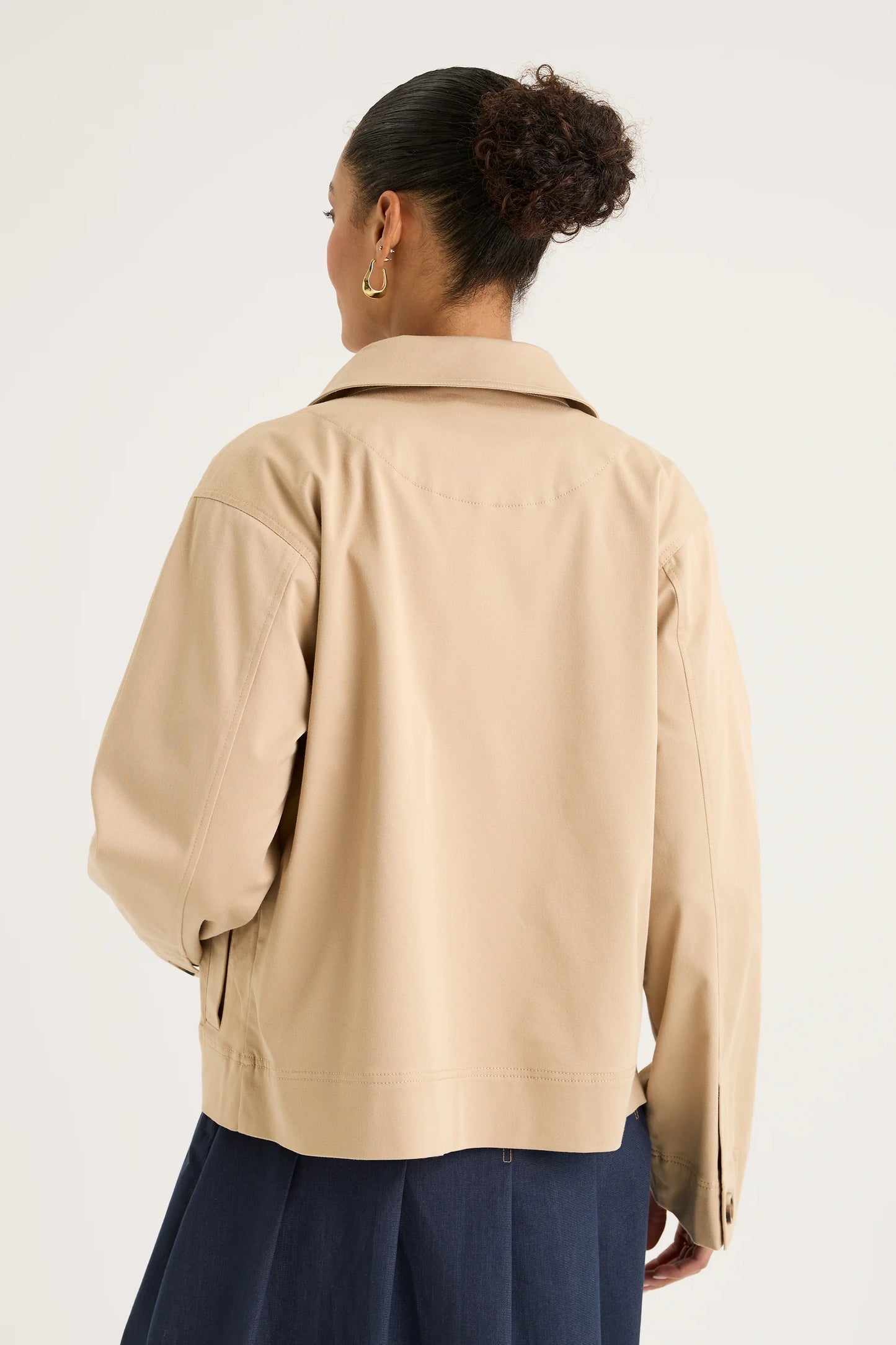 Yarra Trail - Mila Shacket - Camel