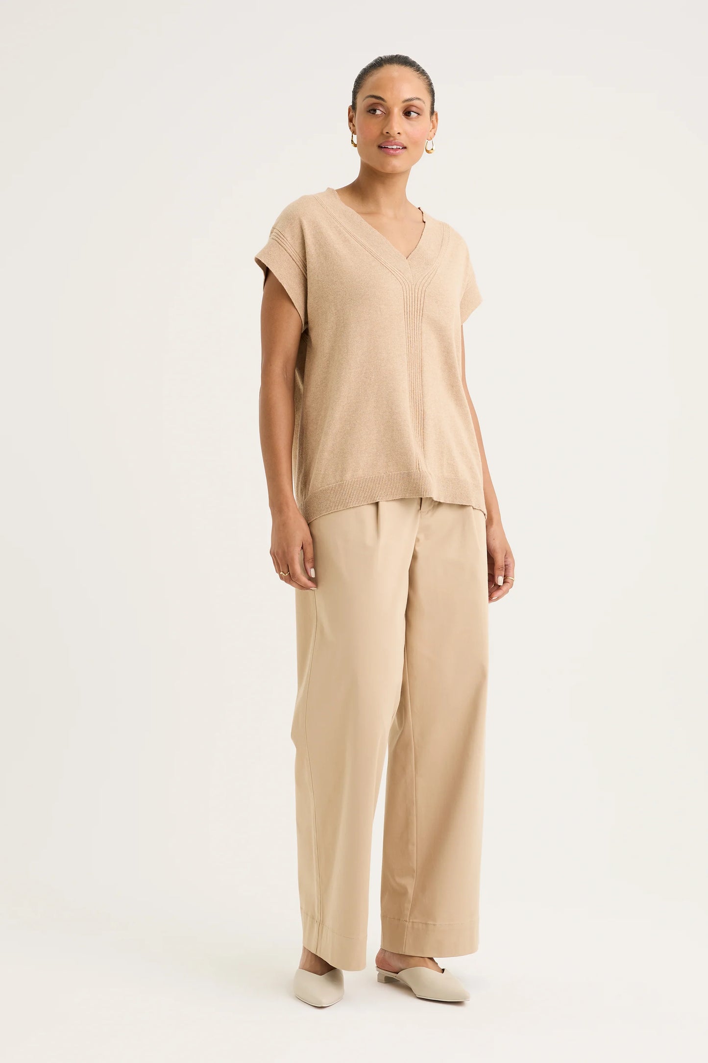 Yarra Trail Felist Knit - Camel