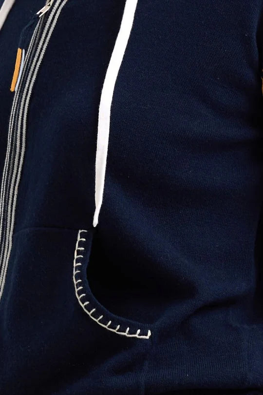 Z&P Heart Embroidered Hoody