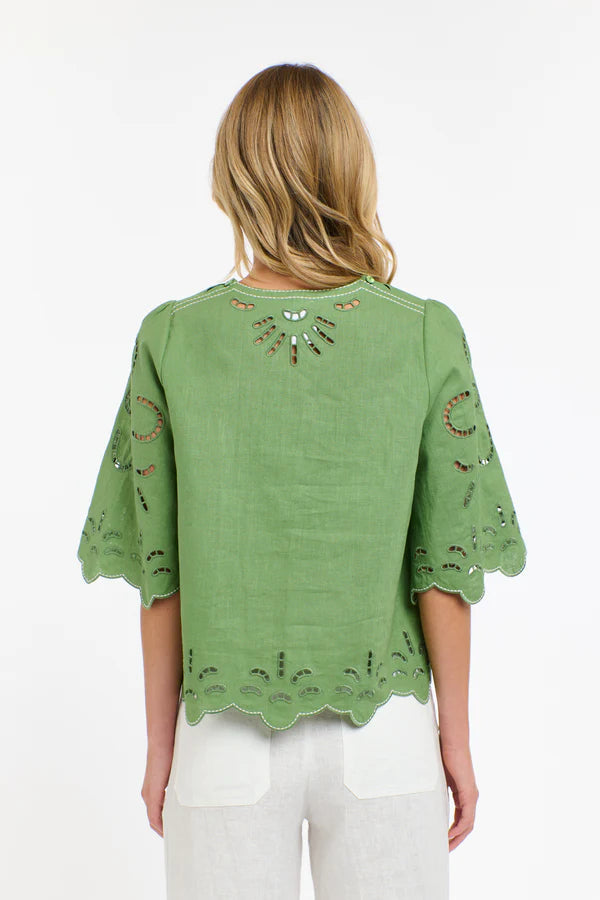 365 Days Annie Embroidered Top