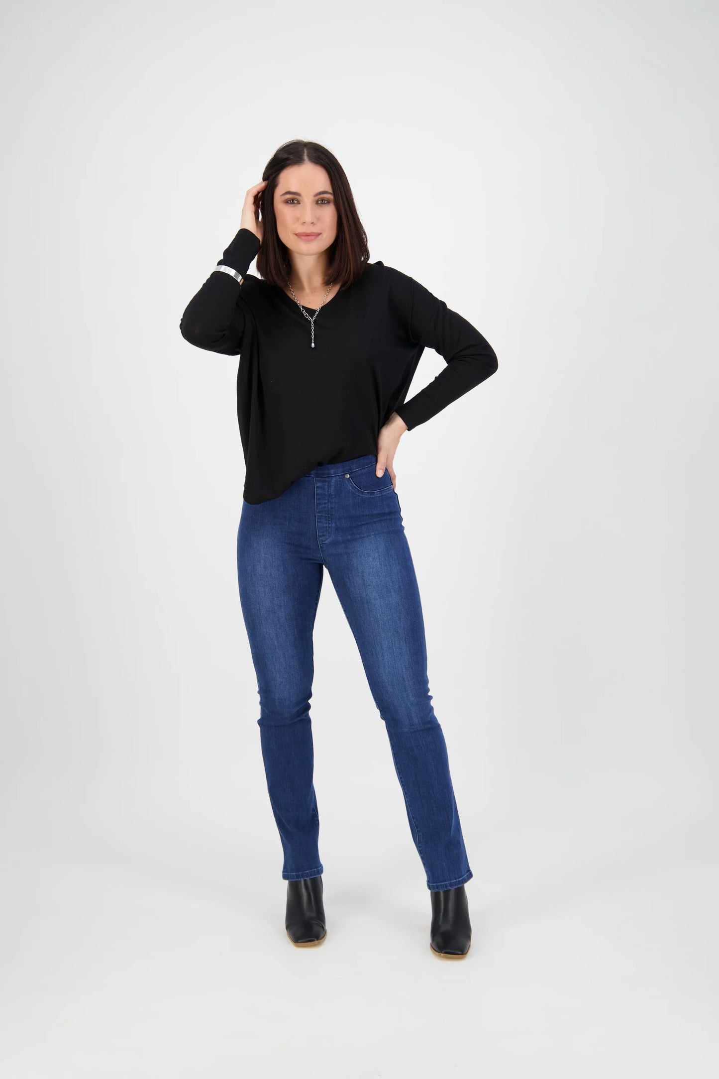 Vassalli Bay Pull On Jeans