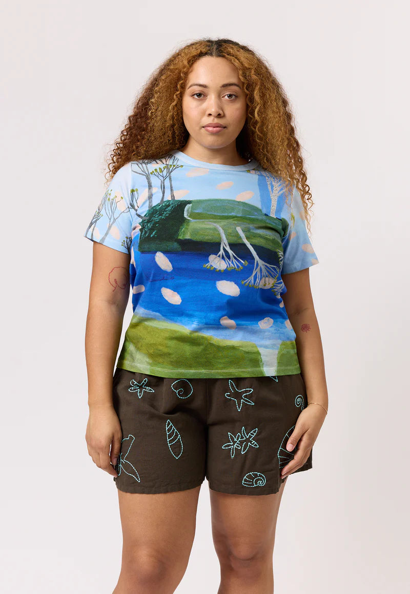 Nancybird Apollo Tee - Lagoon