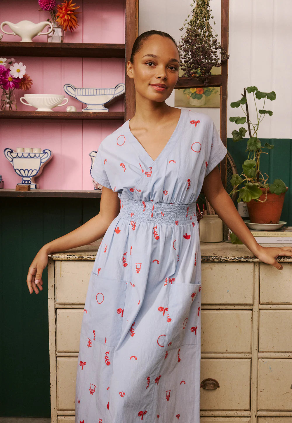 Nancybird Hana Wrap Dress