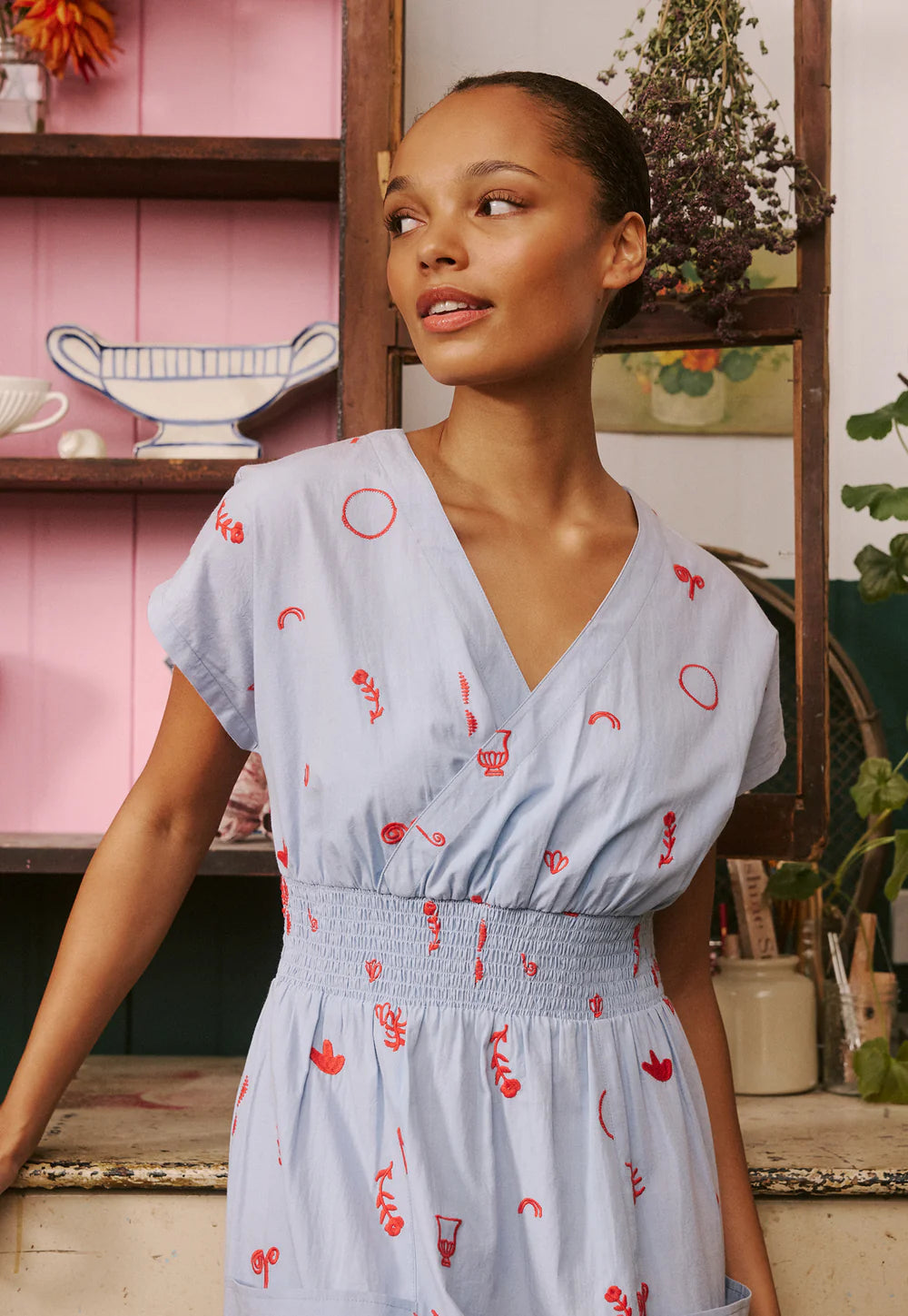 Nancybird Hana Wrap Dress