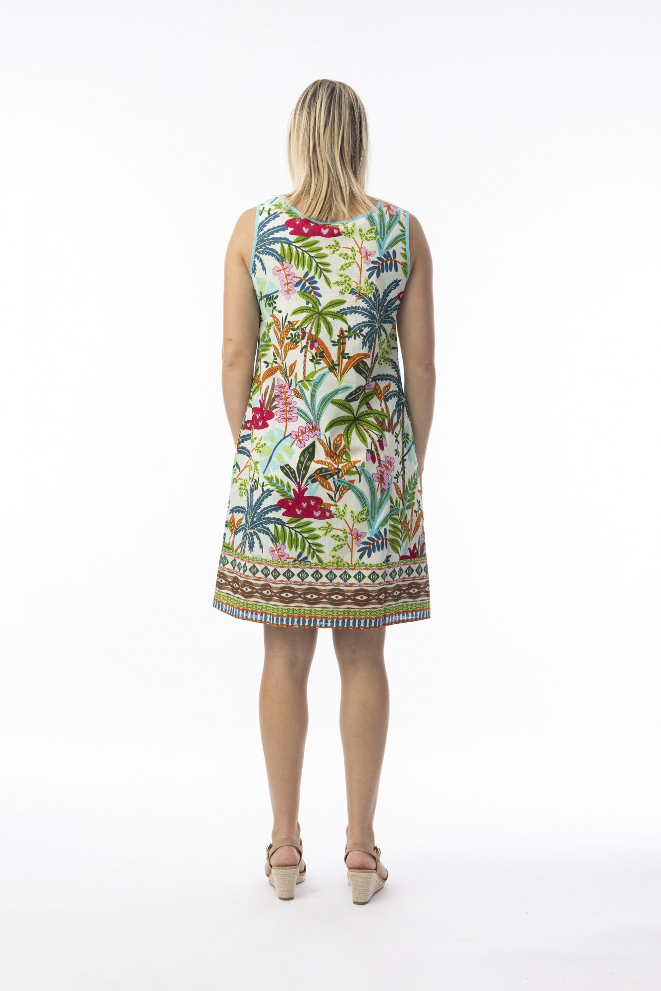 Orientique Ovahe Reversible Shift Dress