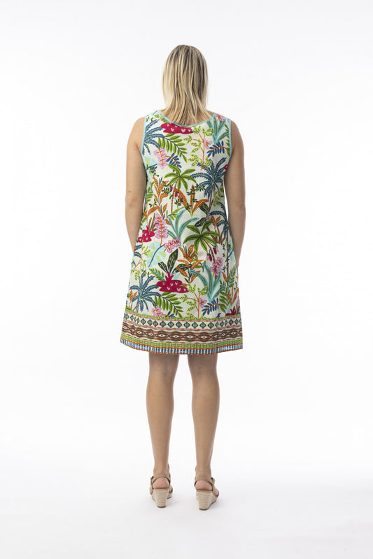 Orientique Ovahe Reversible Shift Dress