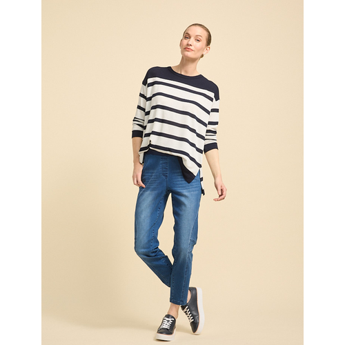 Yarra Trail stripe knit