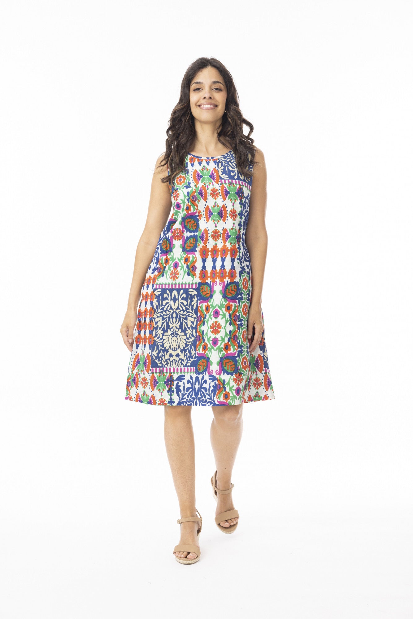 Orientique Buzios Reversible Shift Dress