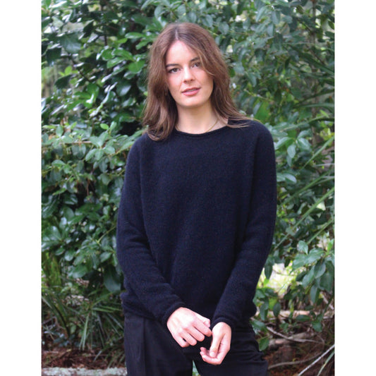 Lothlorian Possum and Merino Scroll Jumper