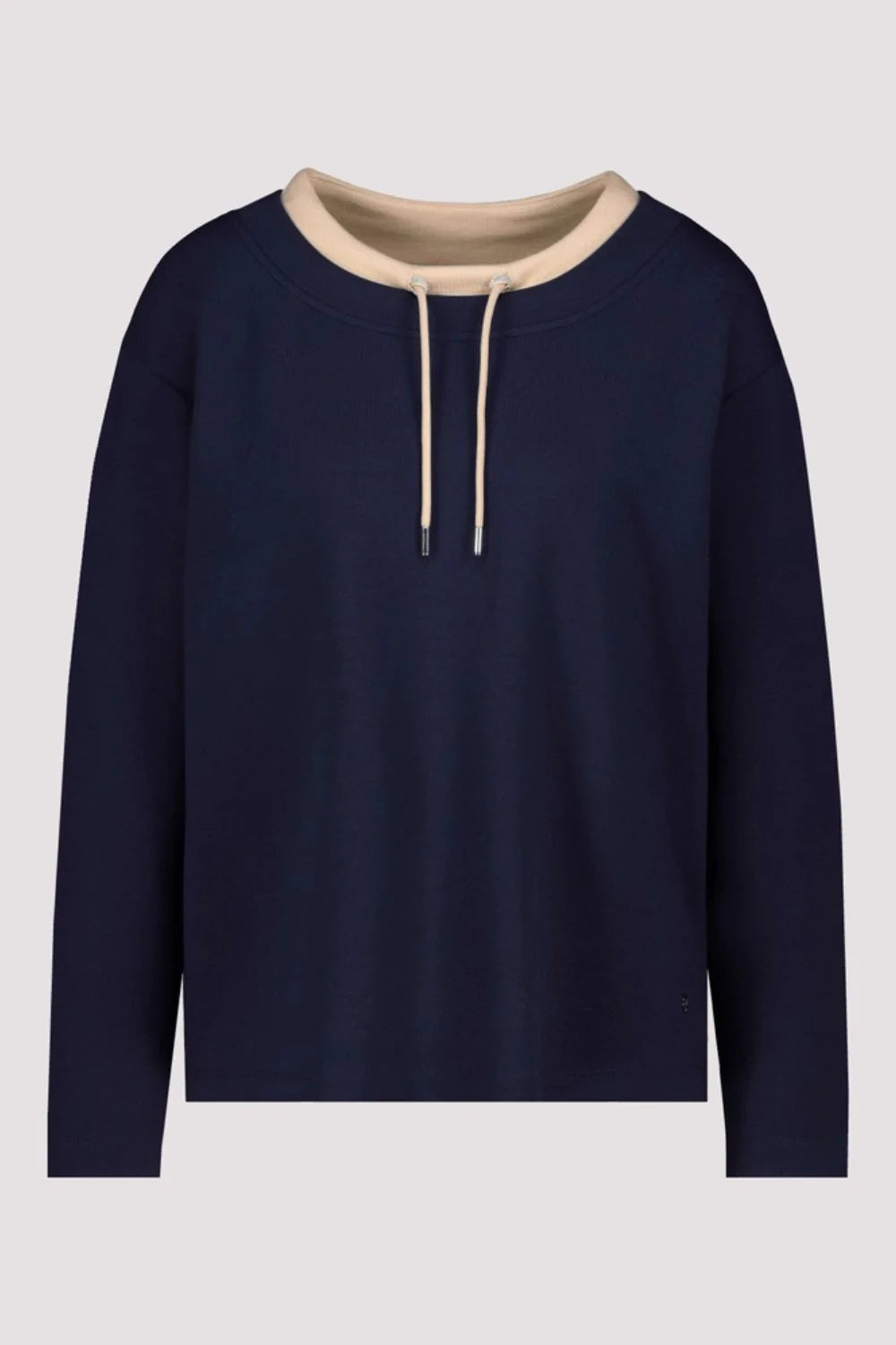 Monari sweatshirt with decorative detail in night sky