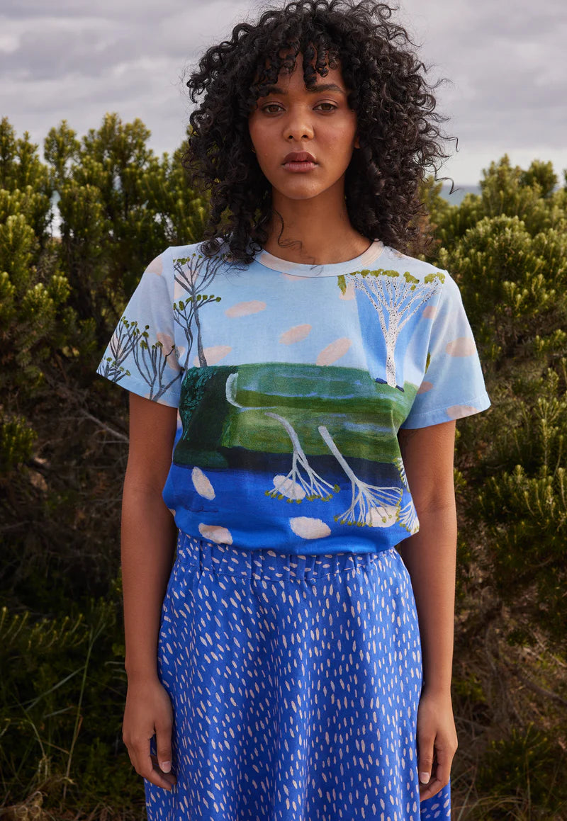 Nancybird Apollo Tee - Lagoon