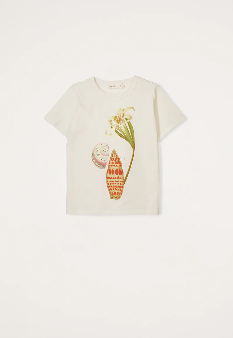 Nancybird Apollo Tee - Cream Shell