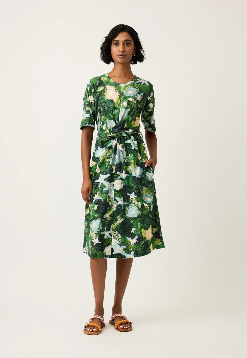 Nancybird Terra Short Sleeve Wrap Dress