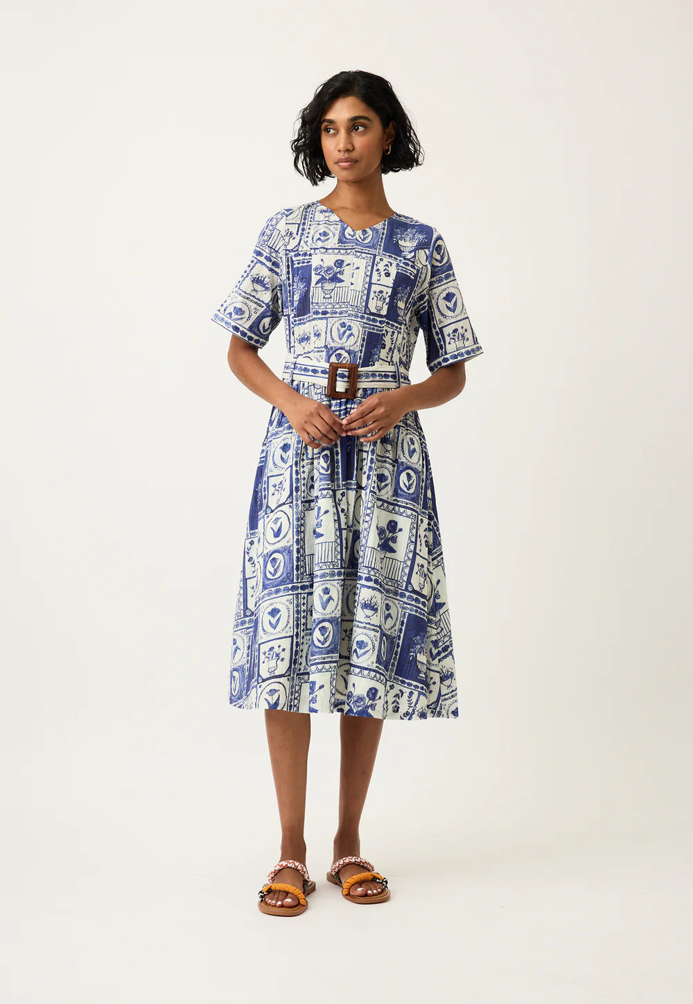Nancybird Mona Short Sleeve Dress