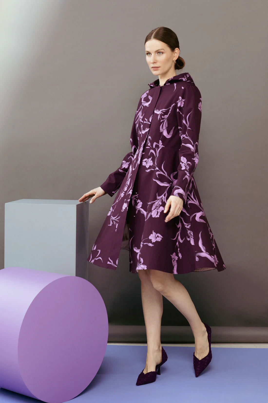 Rainsisters Waterproof Raincoat - Purple Iris