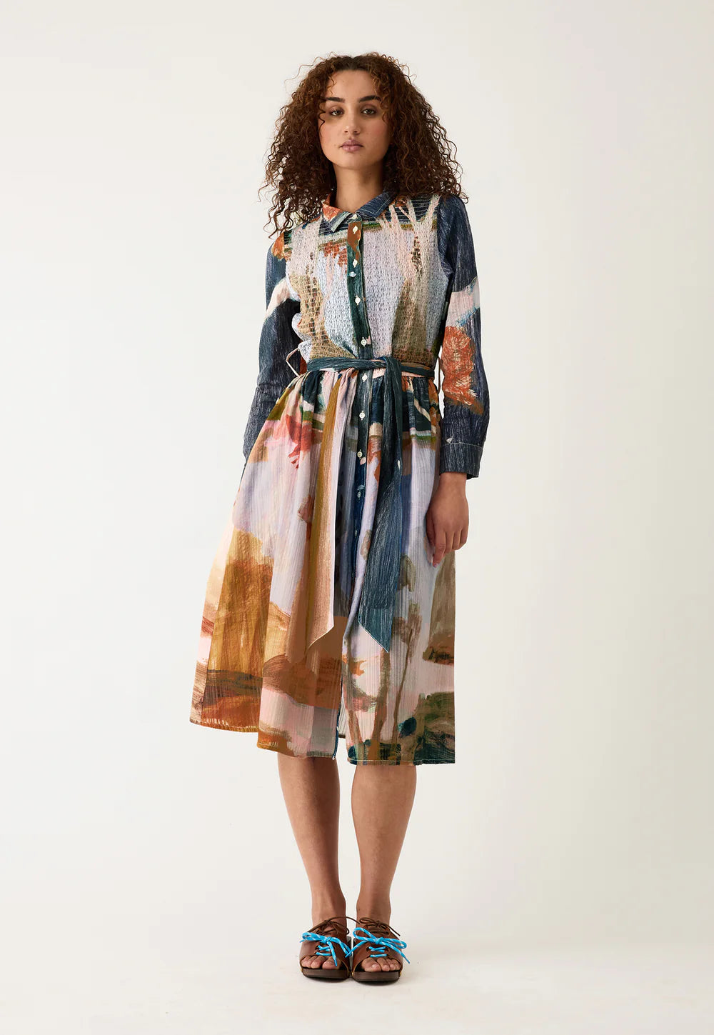 Nancybird Delphi Dress - Night Herrons