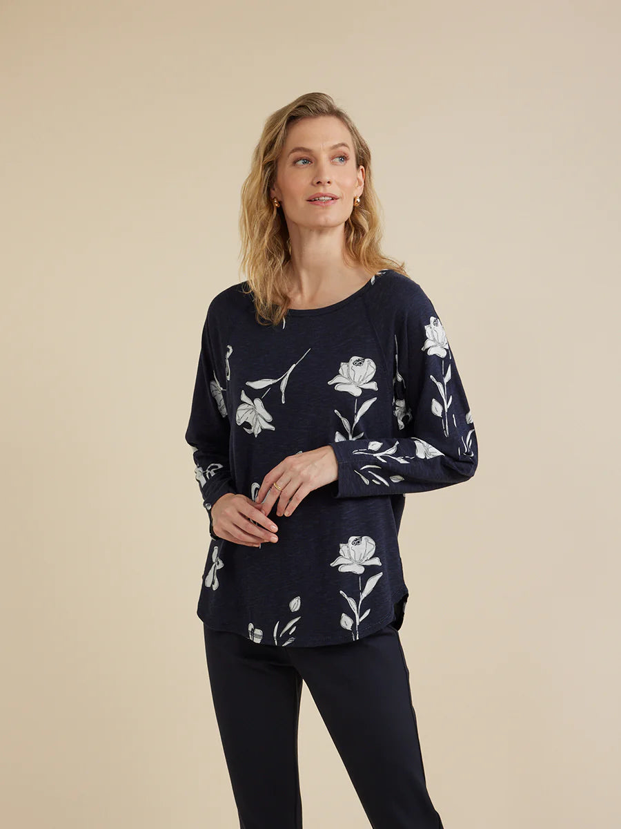 Yarra Trail Moonflower Print Tee