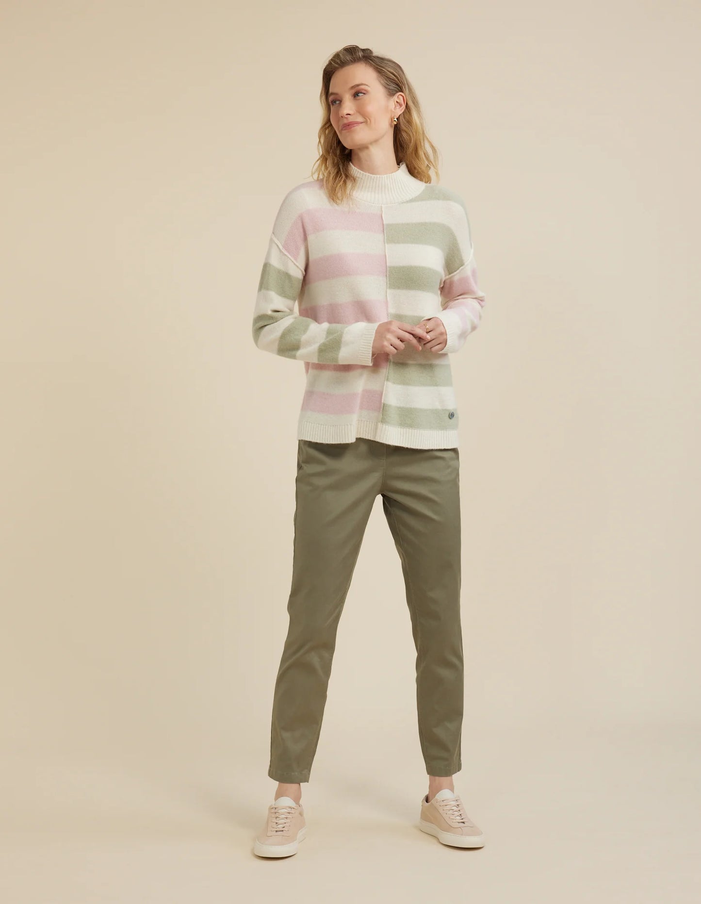 Yarra Trail Soft Stripe Sweater