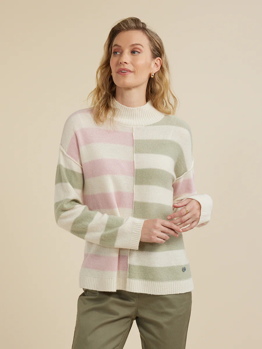 Yarra Trail Soft Stripe Sweater