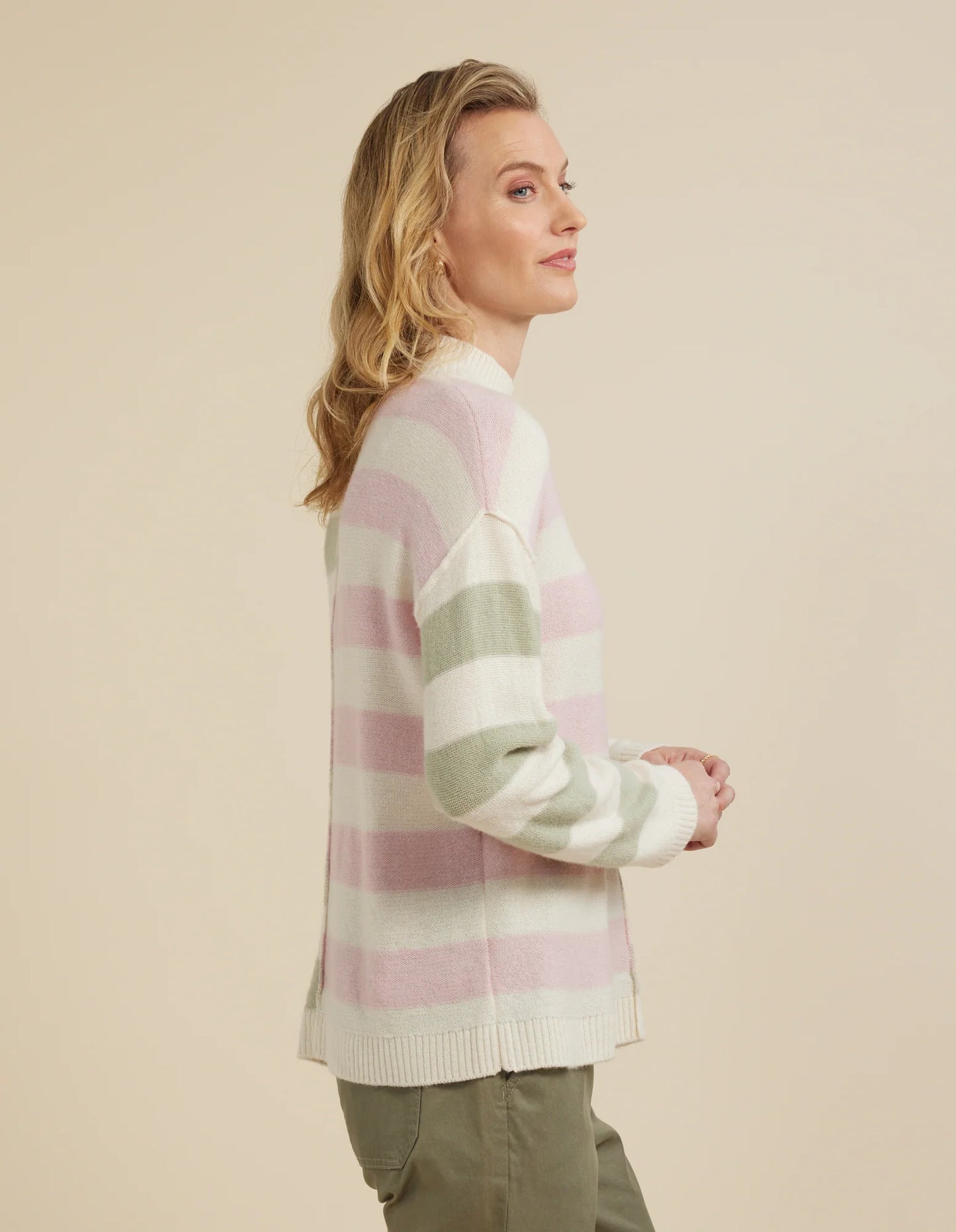 Yarra Trail Soft Stripe Sweater