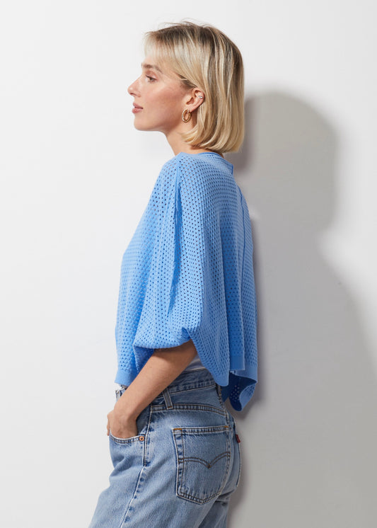 Z&P Holey Shrug - Chambray