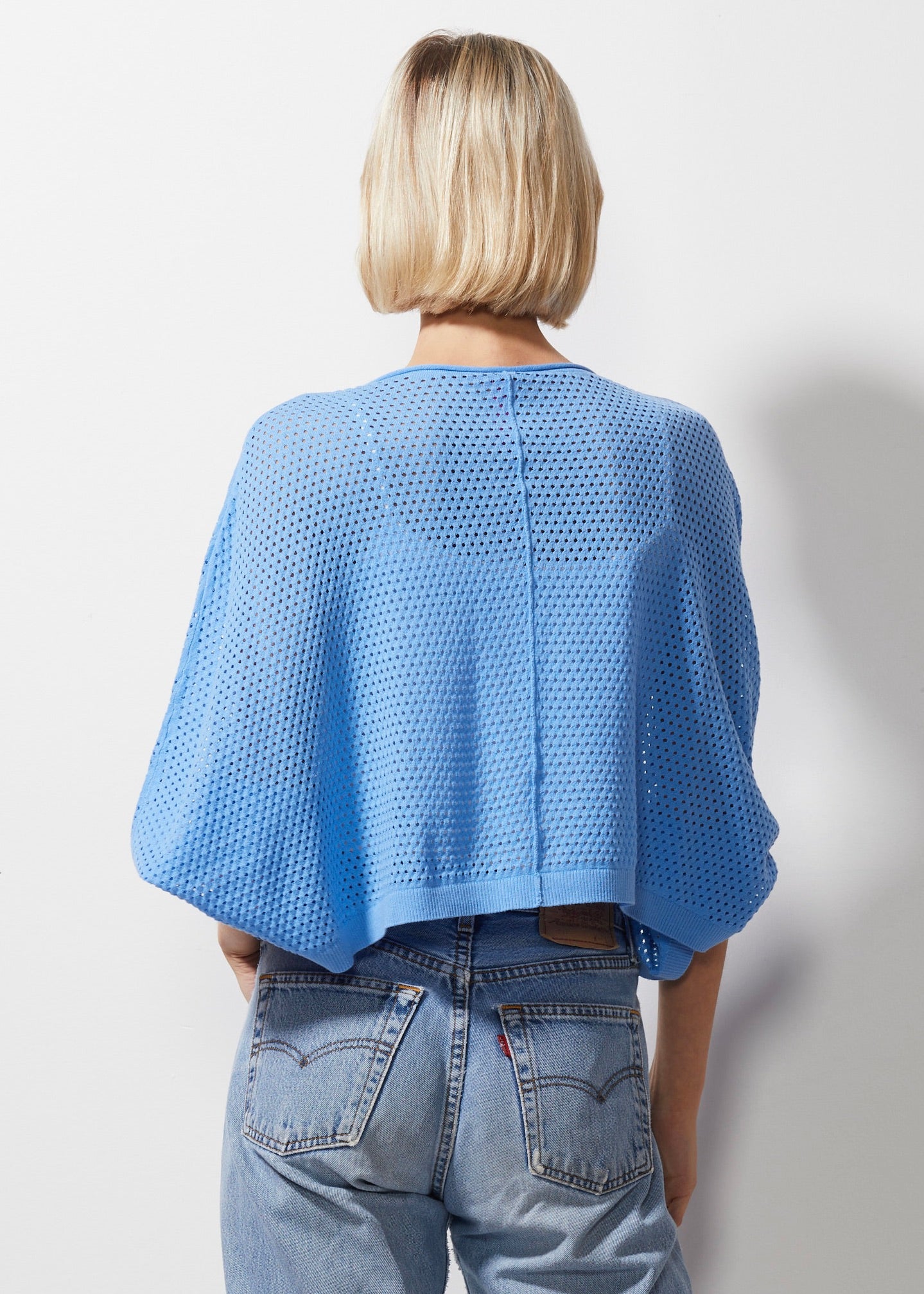 Z&P Holey Shrug - Chambray